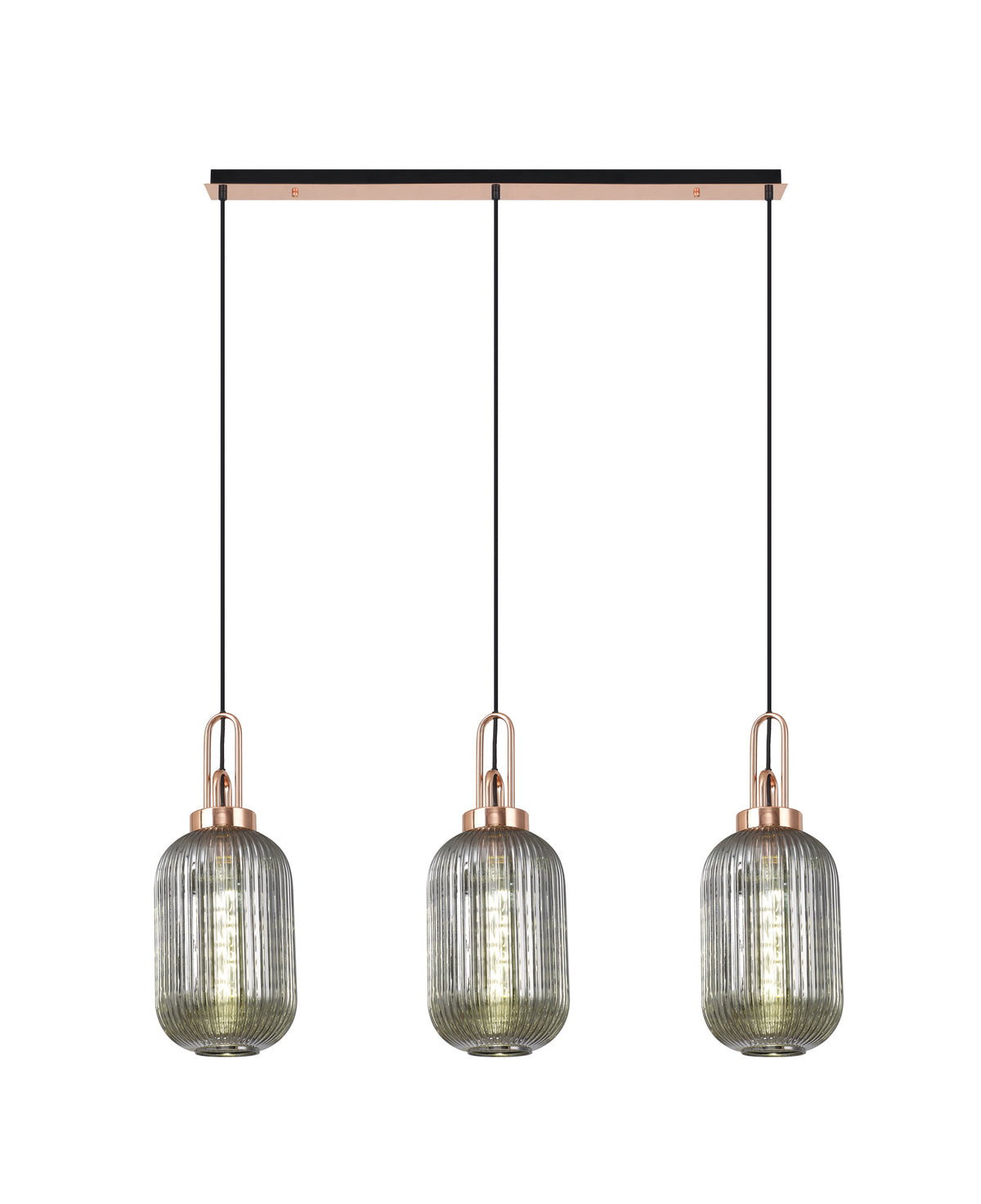 Aniston EM2060-KHSA Linear 3 Light Pendant