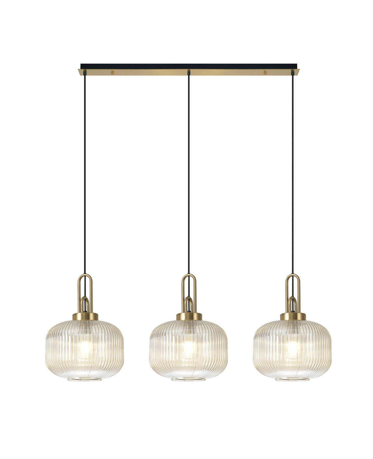 Aniston EM2160-KHSA Linear 3 Light Pendant