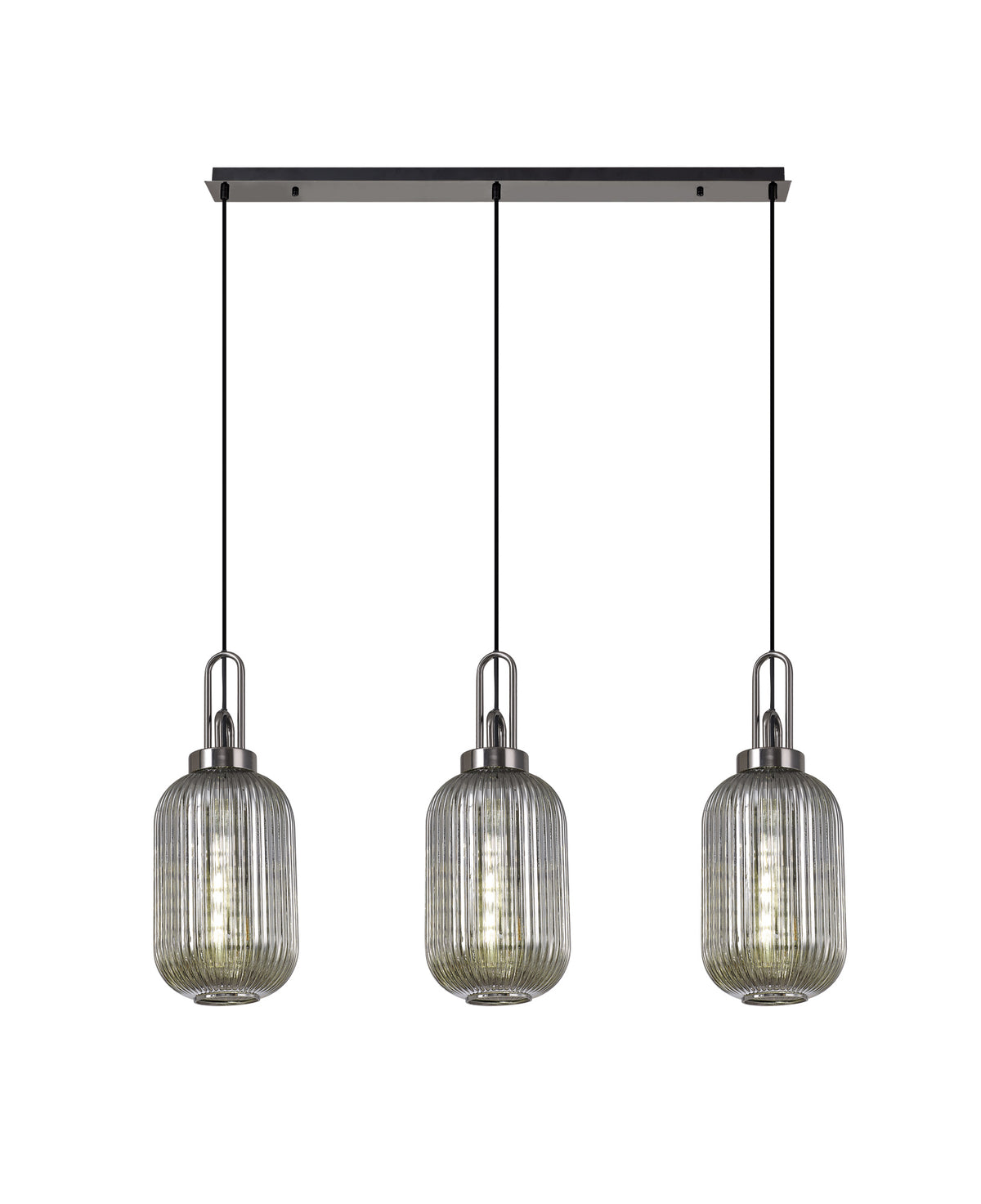 Aniston EM4260-KHSA Linear 3 Light Pendant