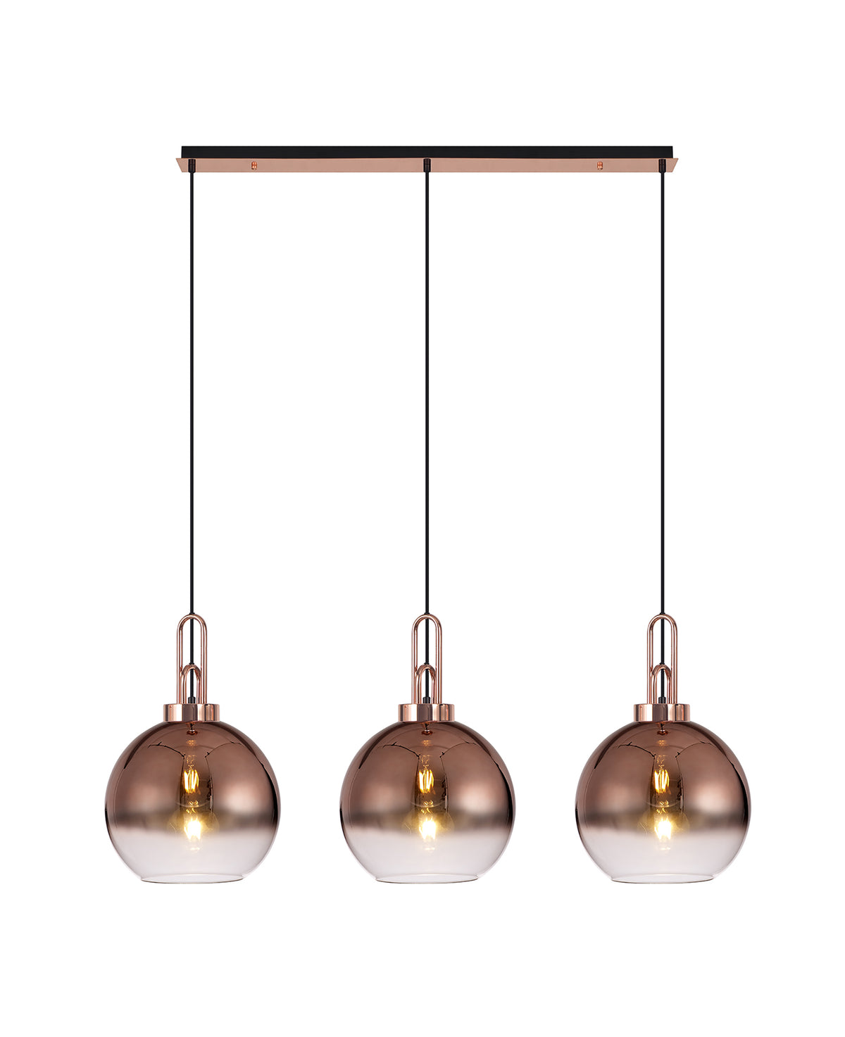 Aniston EM5950-KHSA Linear 3 Light Pendant