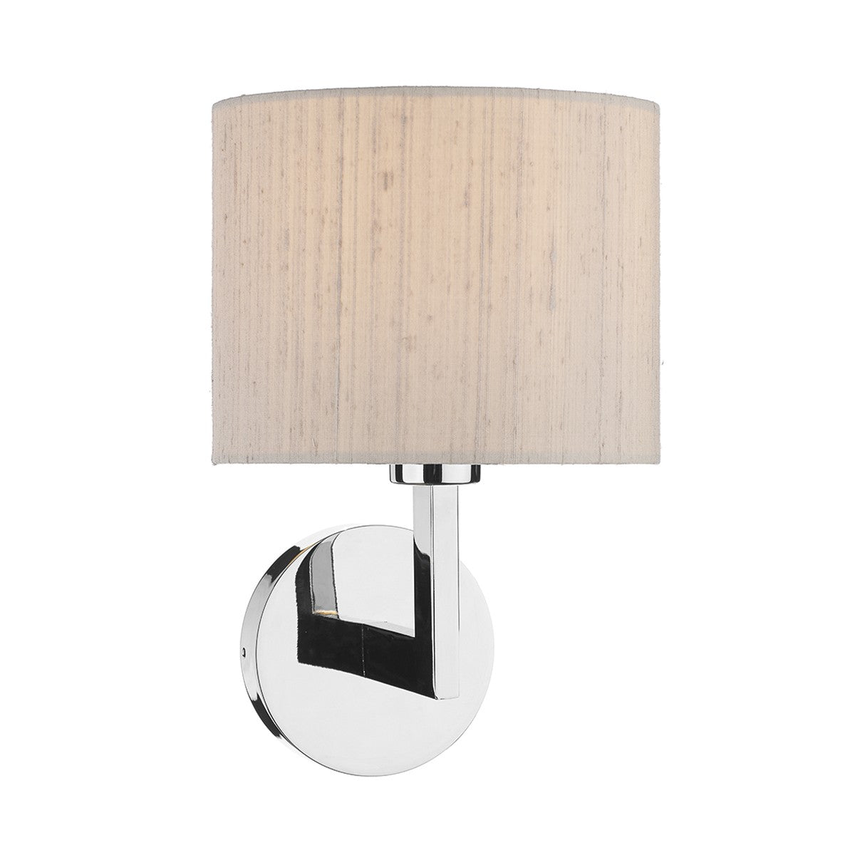 Dar FER0750 Ferrara Wall Light Polished Chrome