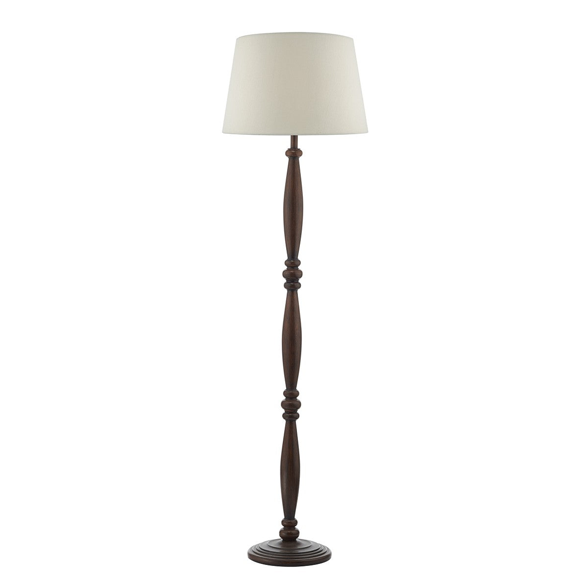 Dar HAY4947 Hayward Wood Effect Floor Lamp