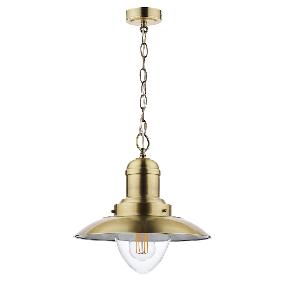 Laura Ashley LA3727705-Q Corbridge Pendant Antique Brass