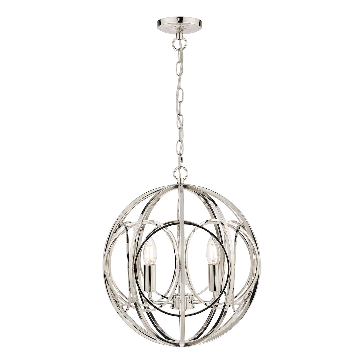 Laura Ashley LA3756050-Q Orbital 3 Light Pendant
