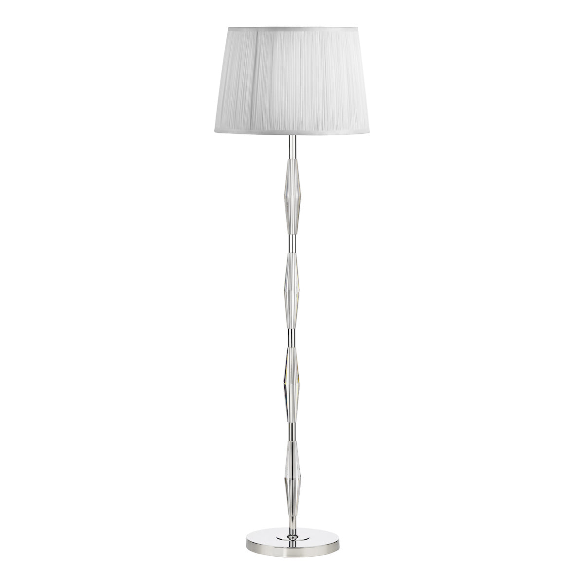 Laura Ashley LA3756052-Q Blake Polished Chrome Floor lamp
