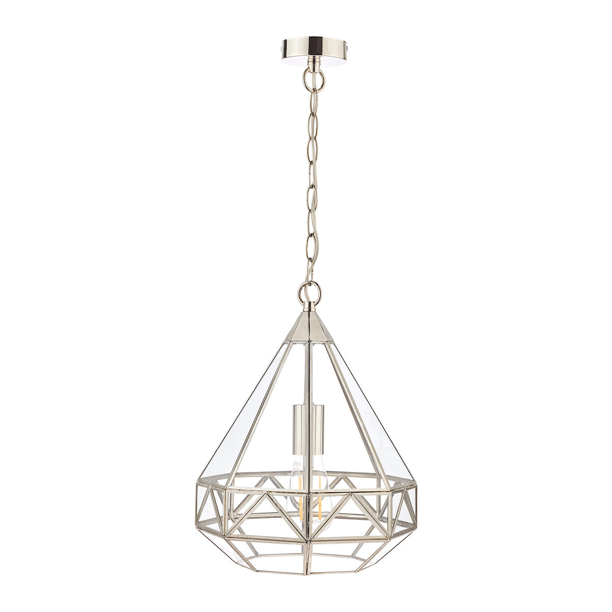 Laura Ashley LA3756169-Q Zaria Pendant Silver