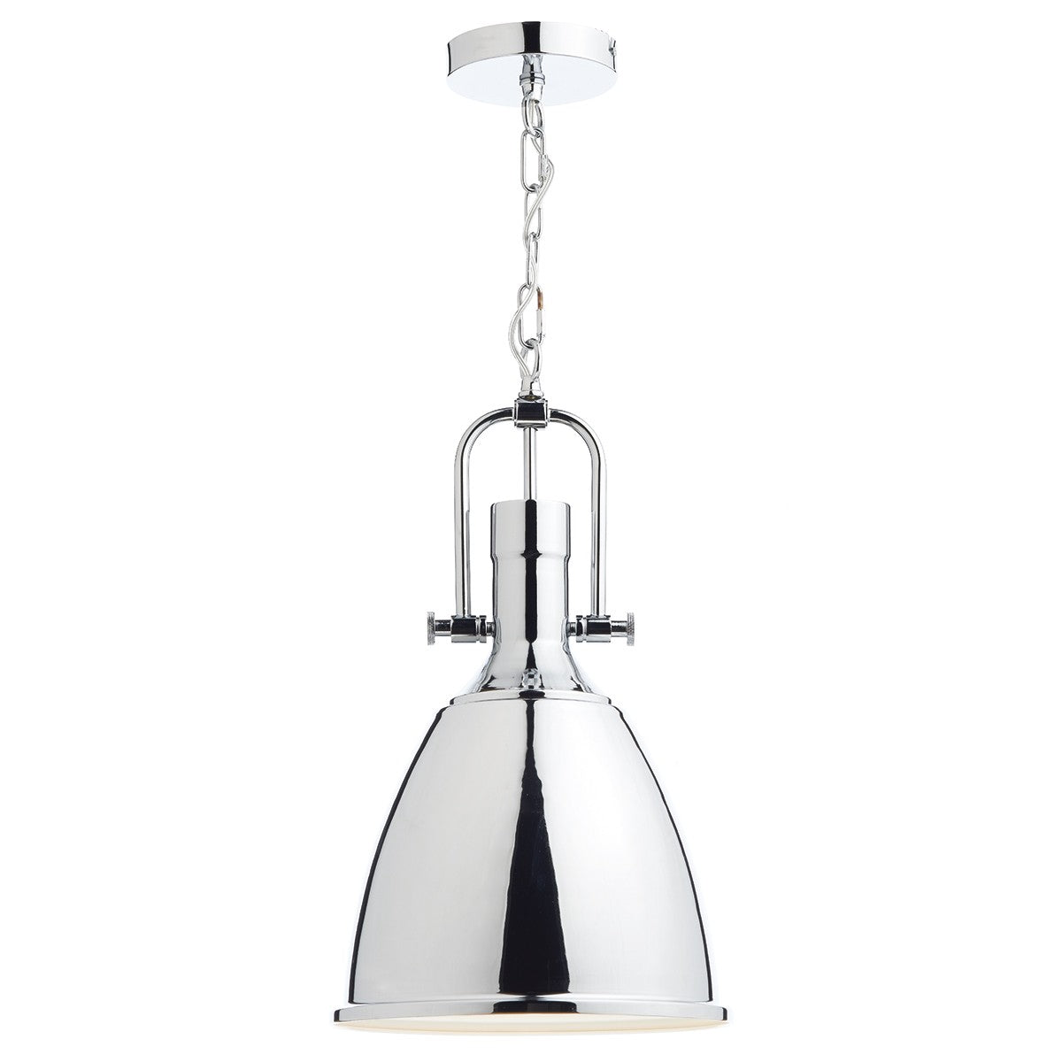 Dar NOL0150 Nolan Polished Chrome Pendant