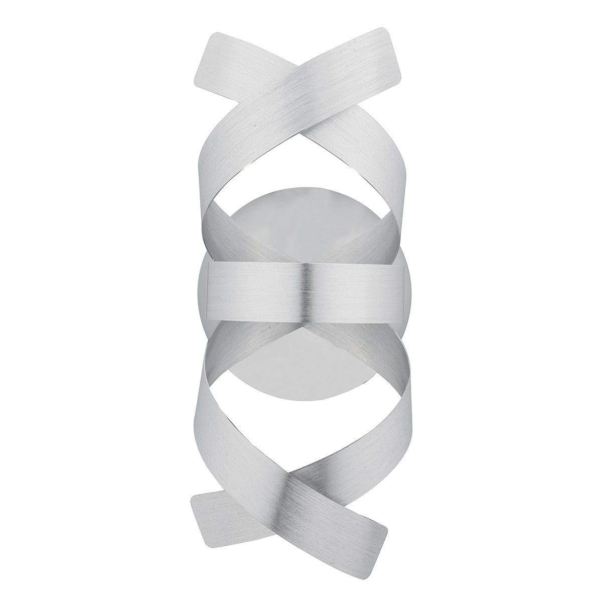 Dar RAW0750 Rawley Wall Light Brushed Aluminium