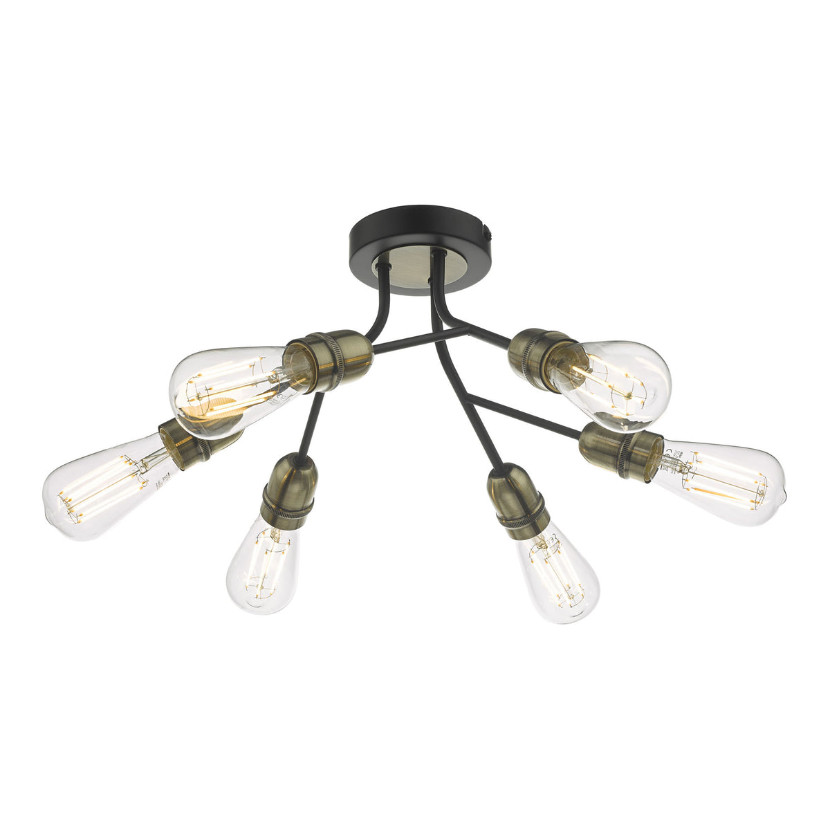 Dar REM0654 Remy 6 Light Pendant