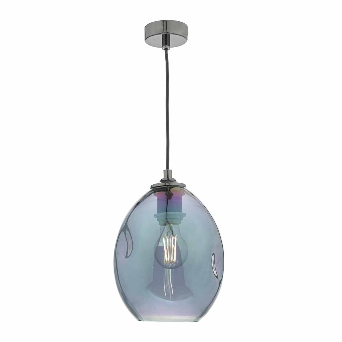 Dar ROG0155 Rogan Black Nickel Pendant