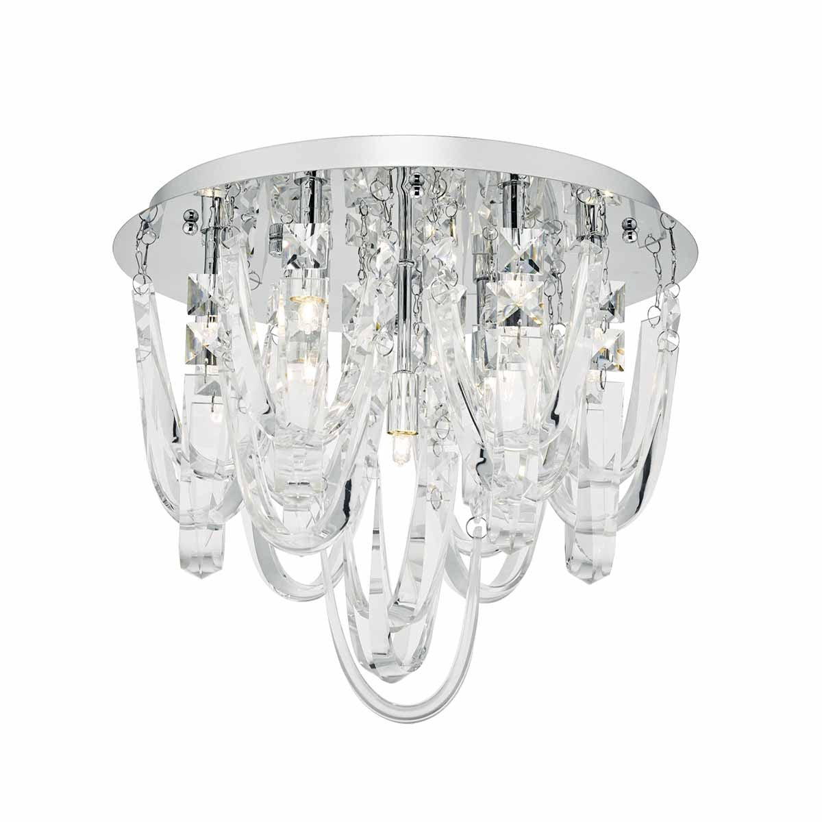 Dar ROX5050 Roxanne 7 Light Flush