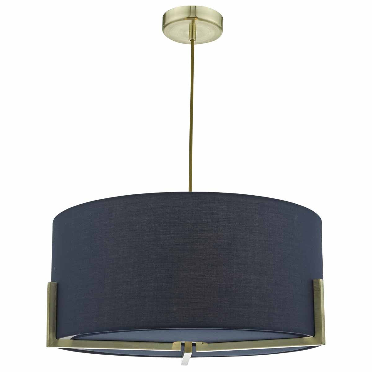 Dar SAN0323 Santino Gold 3 Light Pendant