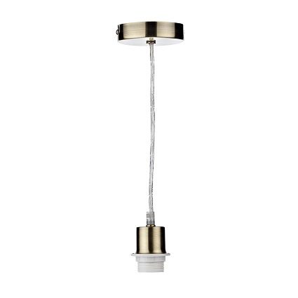 Dar SP67 Antique Brass Decorative Suspension