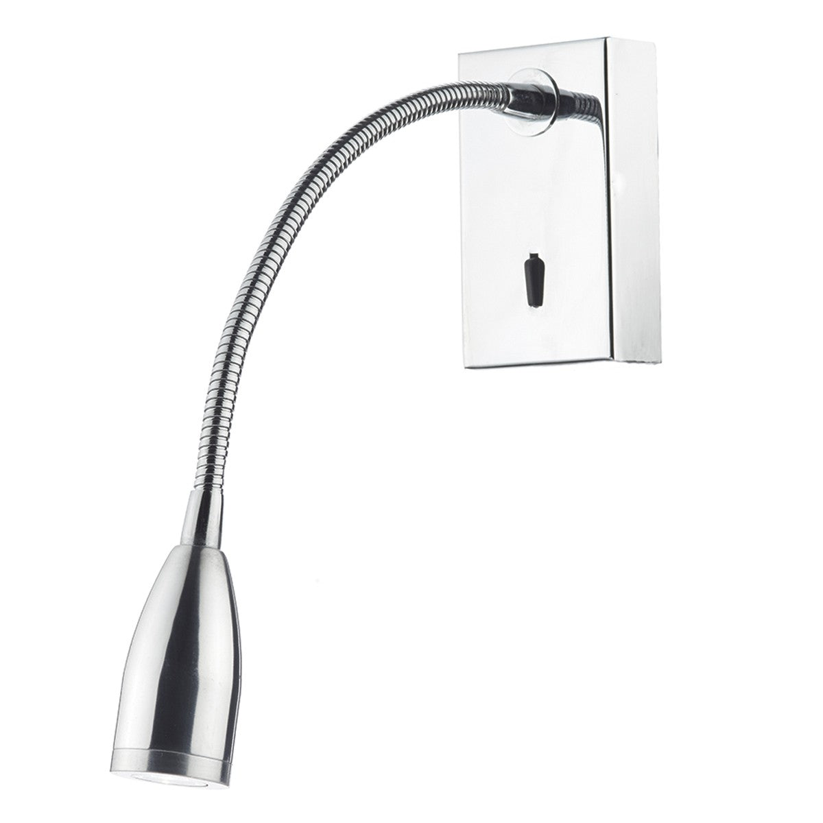 Dar TAD0750 Tadley Polished Chrome Wall Light
