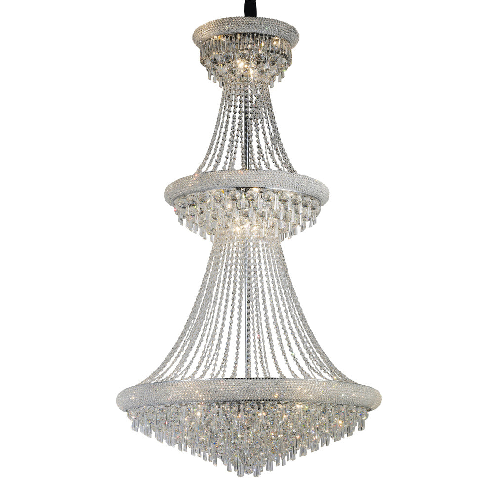 Diyas IL31454 Alexandra 29 Light Chrome Chandelier