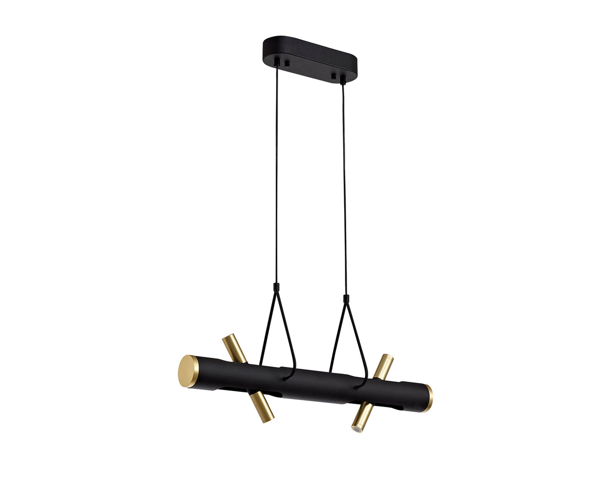 Andrews EM0767-HSA Black Linear Pendant