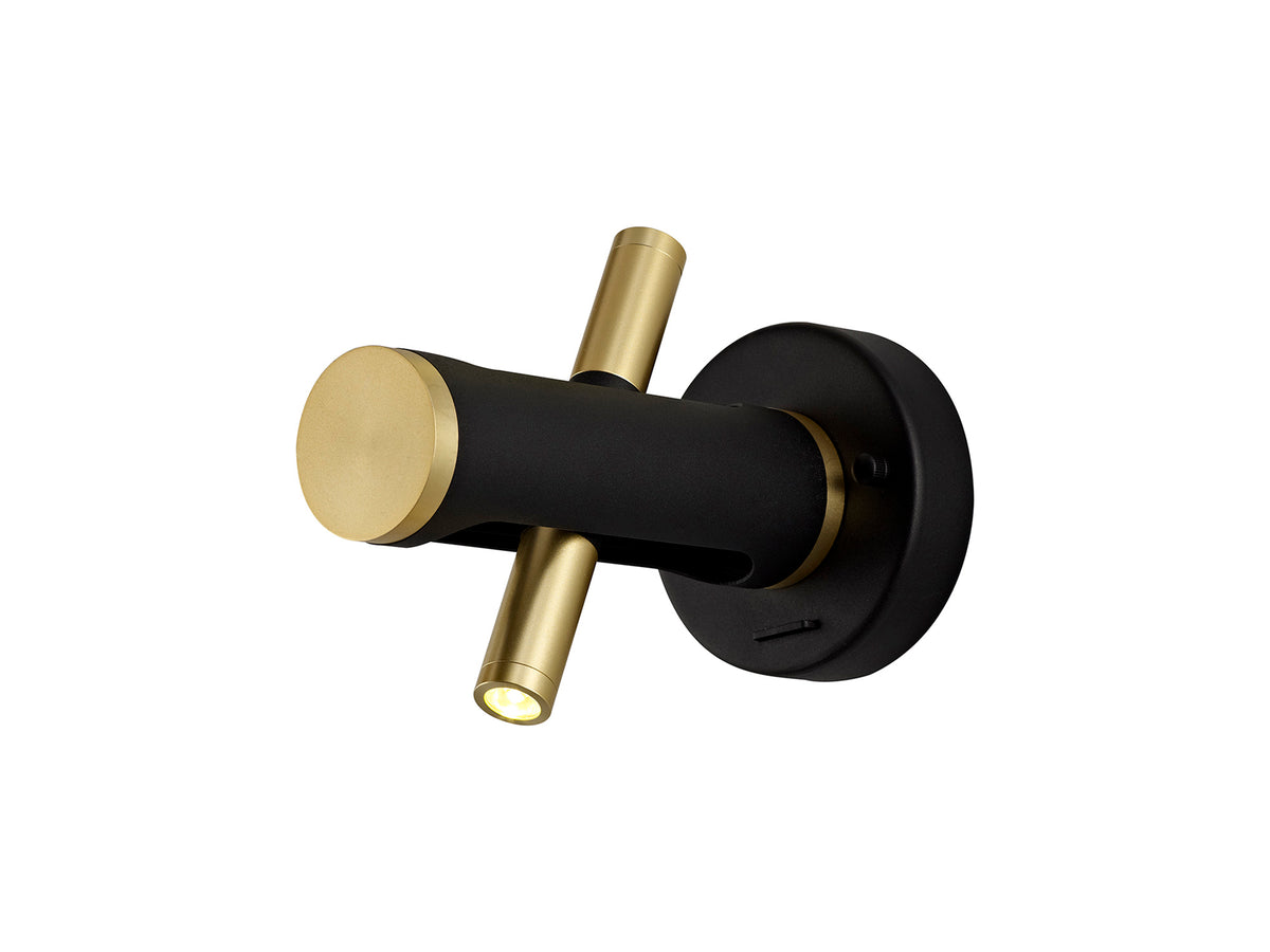 Andrews Switched Wall Light, EM2767-HSA