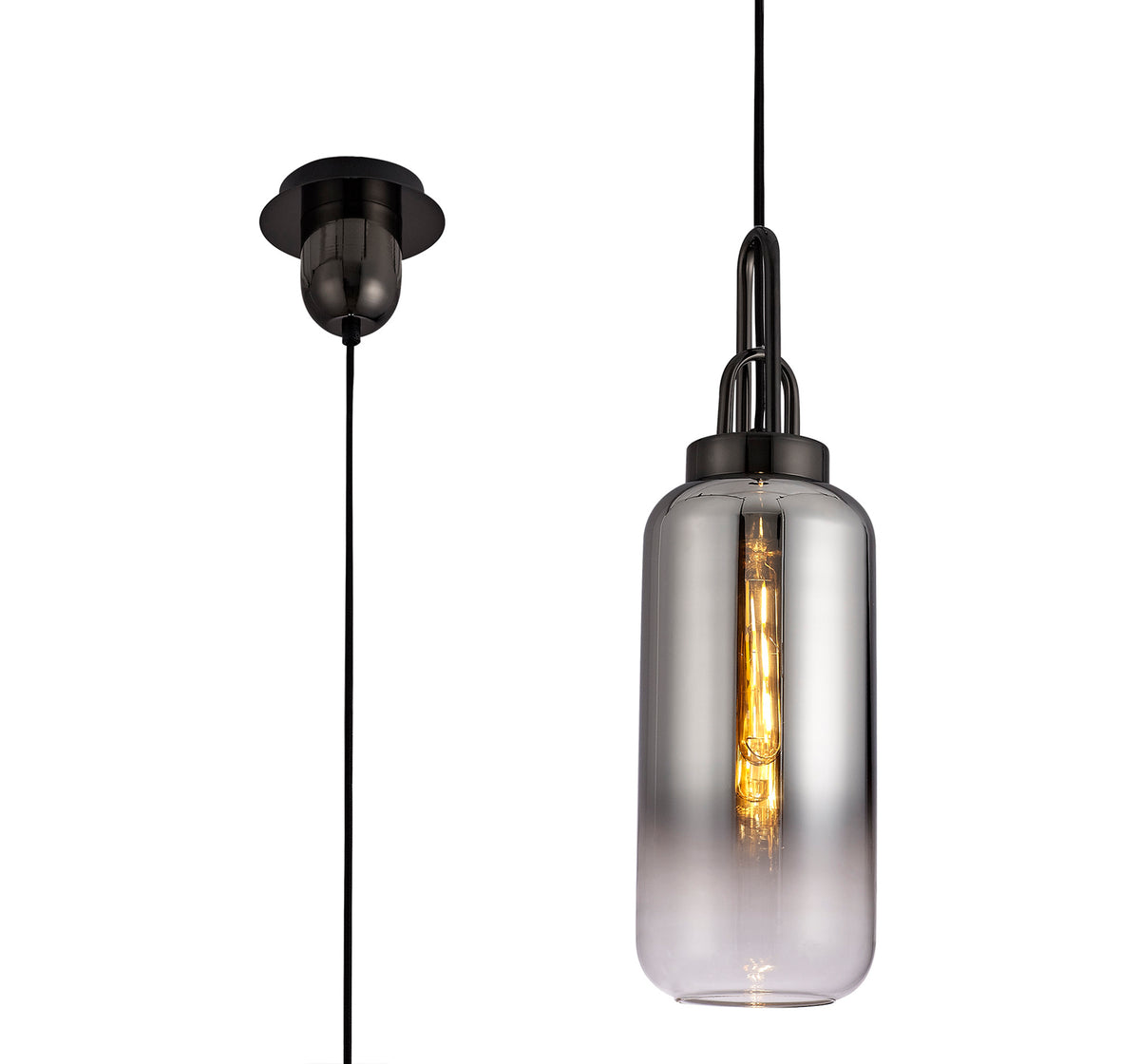 Aniston 1 Light Pendant  EM1530-KHSA