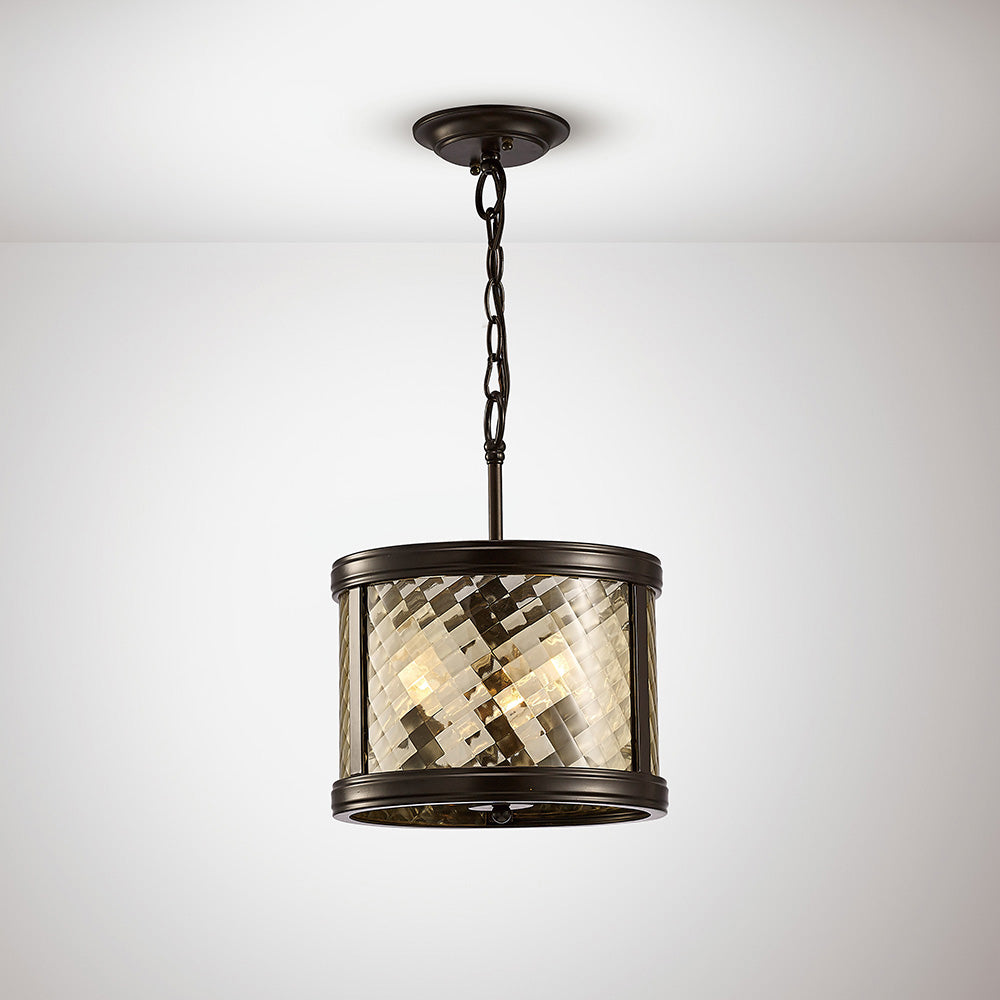 Diyas IL31676 Asia 3 Light Pendant