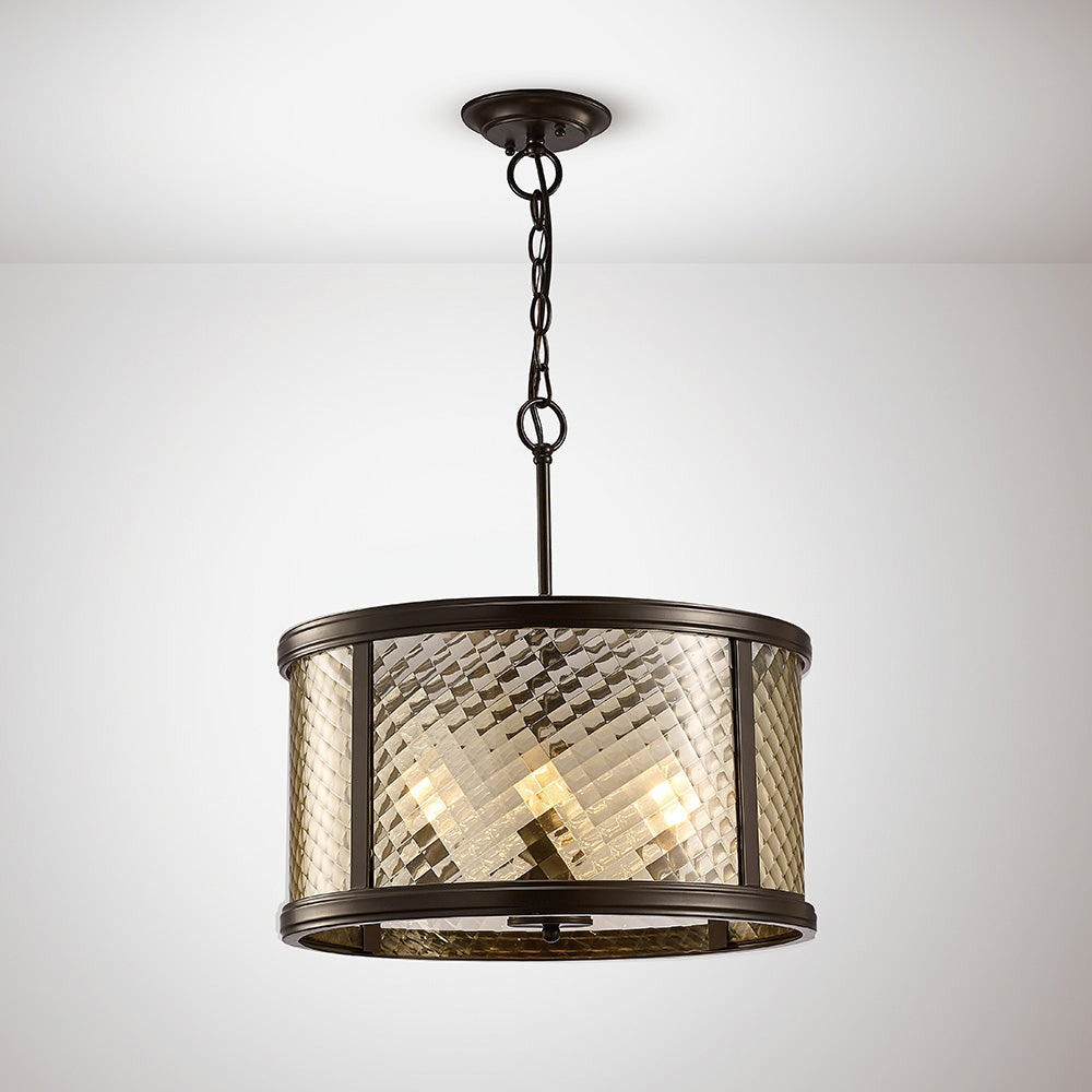 Diyas IL31677 Asia 4 Light Pendant