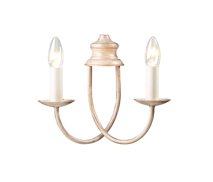 David Hunt BEM0912 Bermuda Wall Light Cream/Gold