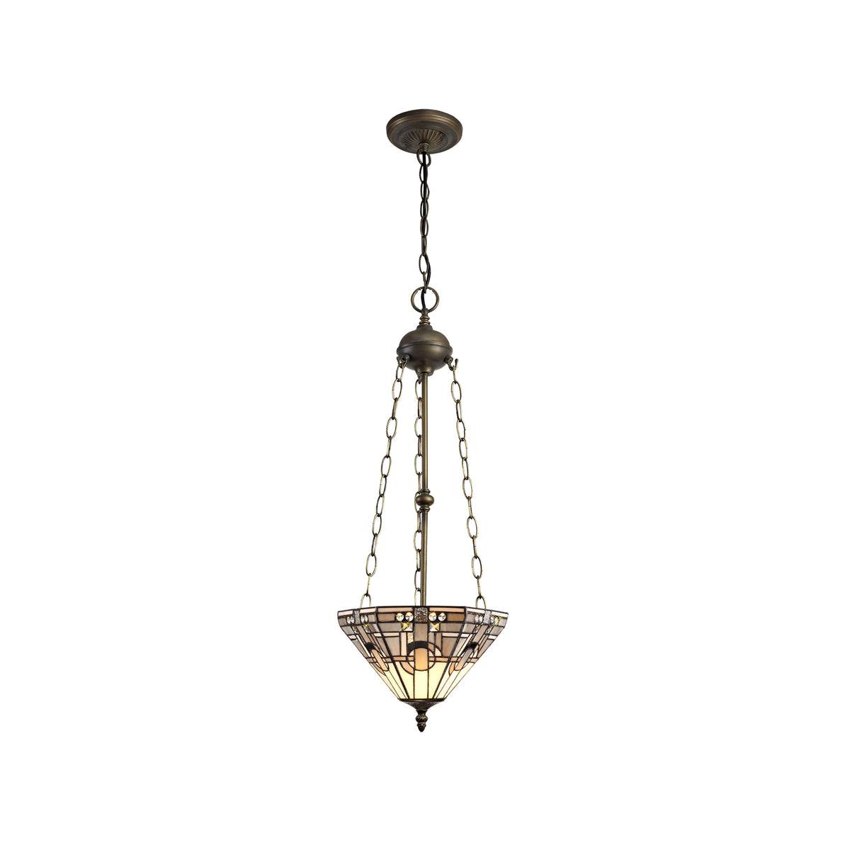 Bergman 3 Light Uplighter Pendant EM0200-KHSA