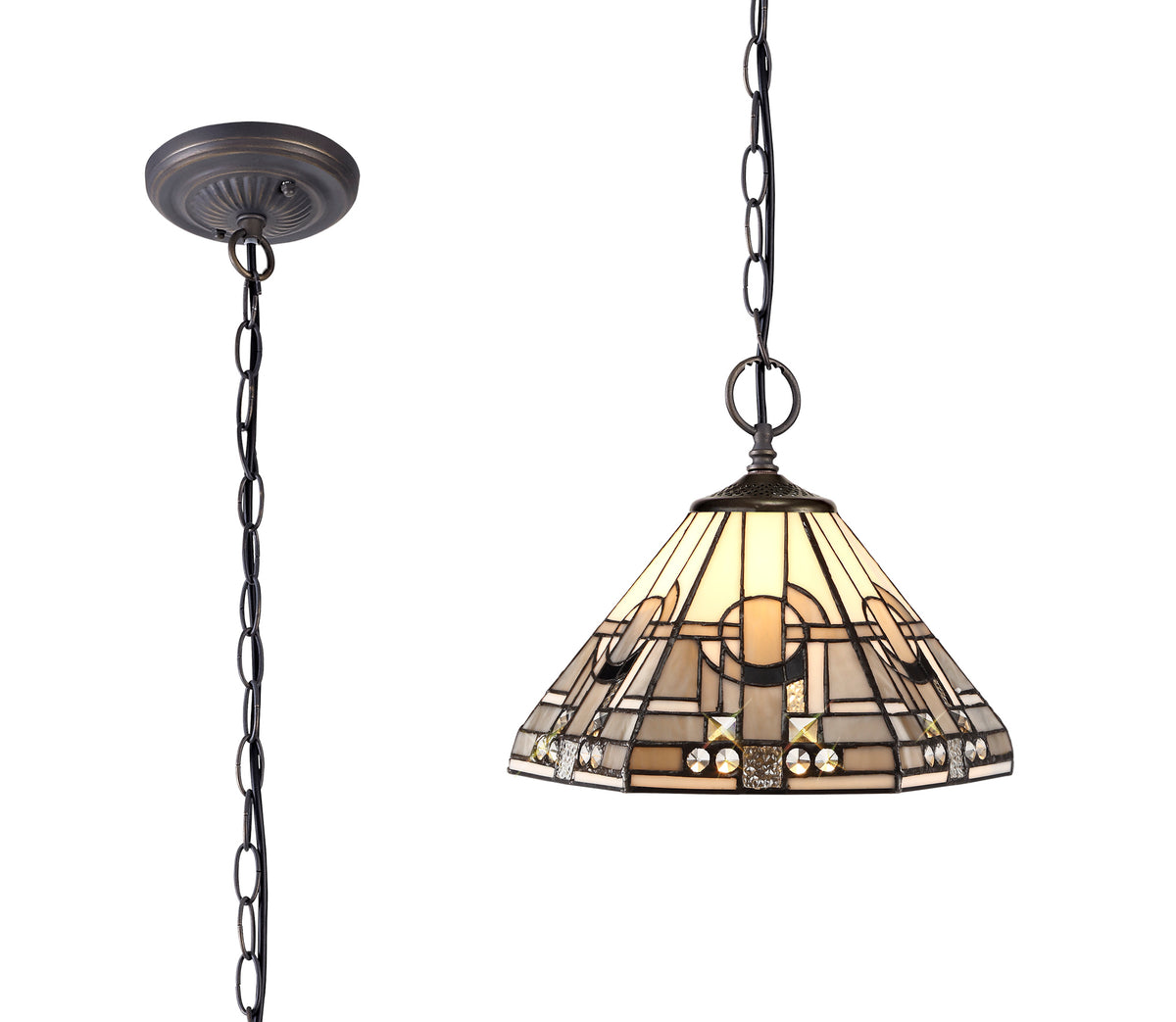 Bergman  EM5100-KHSA 2 Light Downlighter Pendant