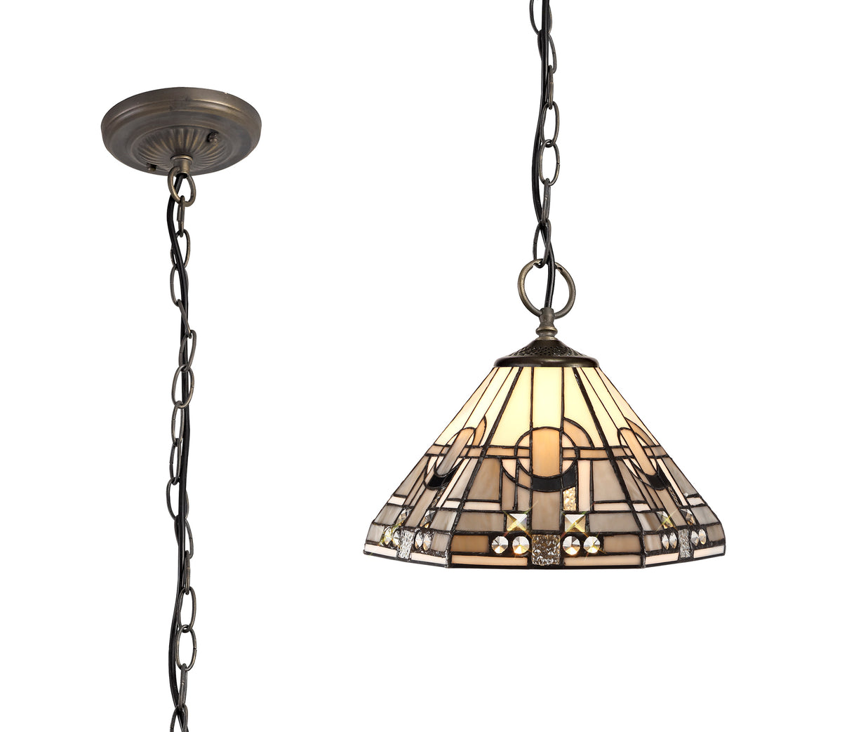 Bergman 3 Light Downlighter Pendant EM6100-KHSA