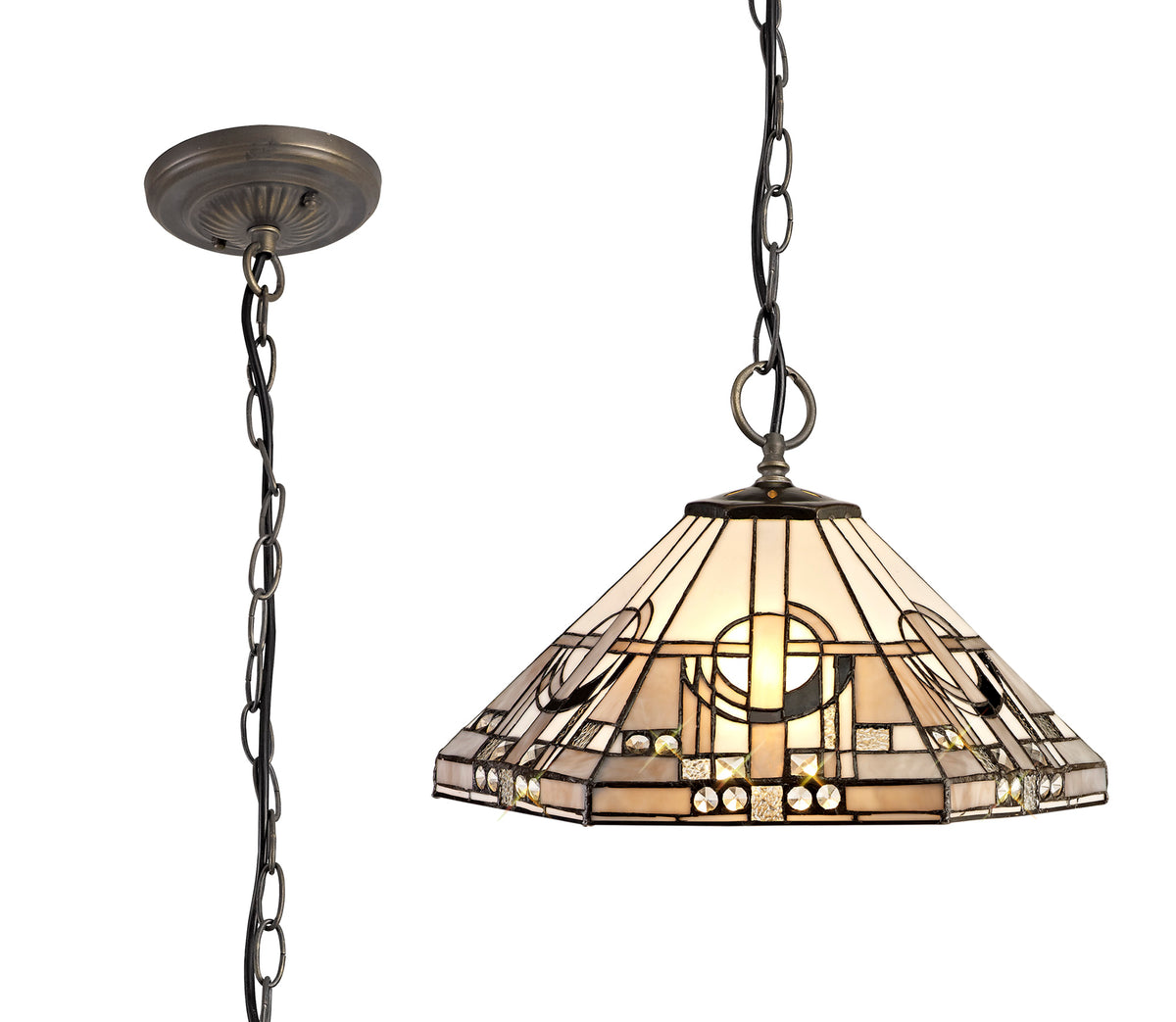 Bergman 3 Light Downlighter Pendant EM6200-KHSA