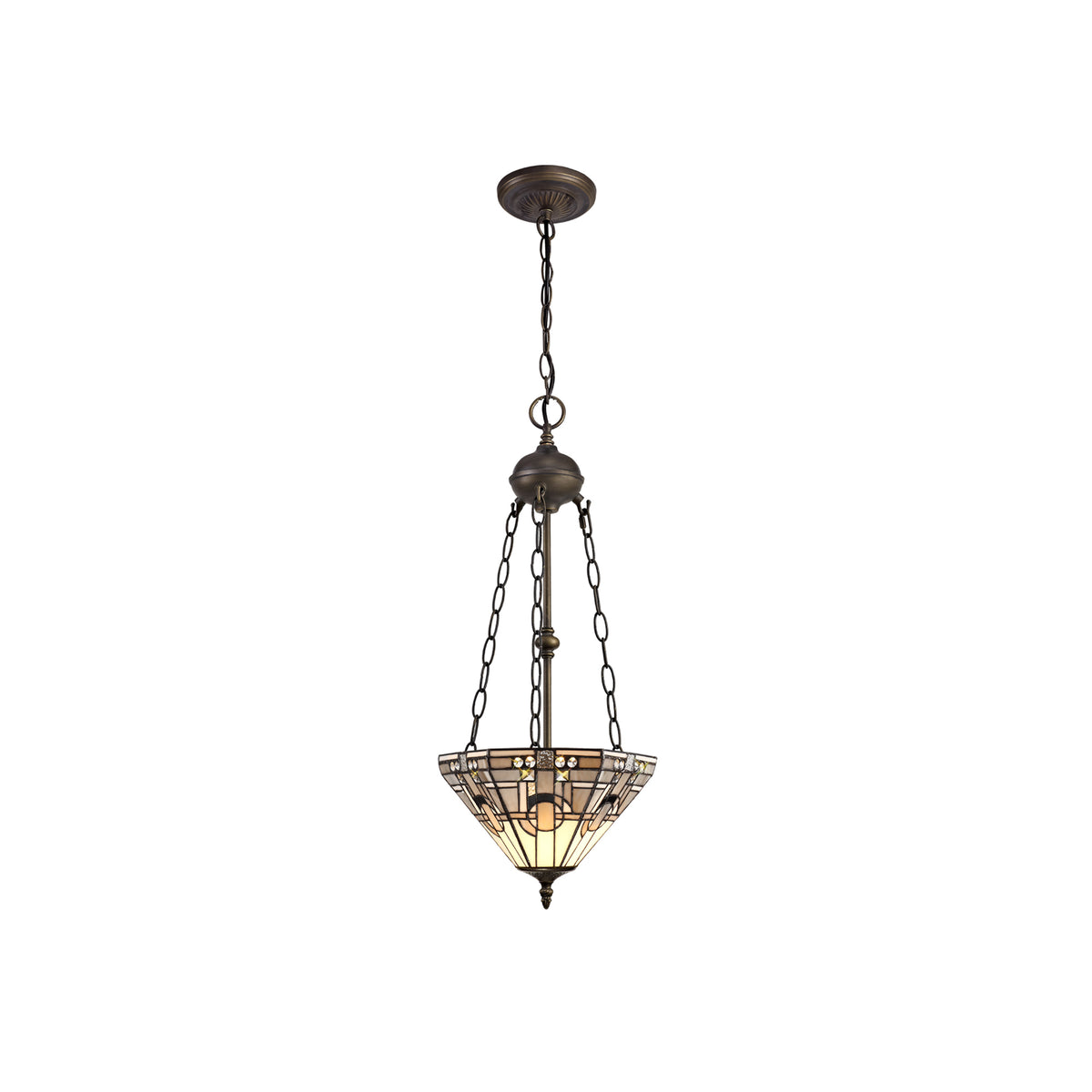 Bergman 2 Light Uplighter Pendant EM9100-KHSA