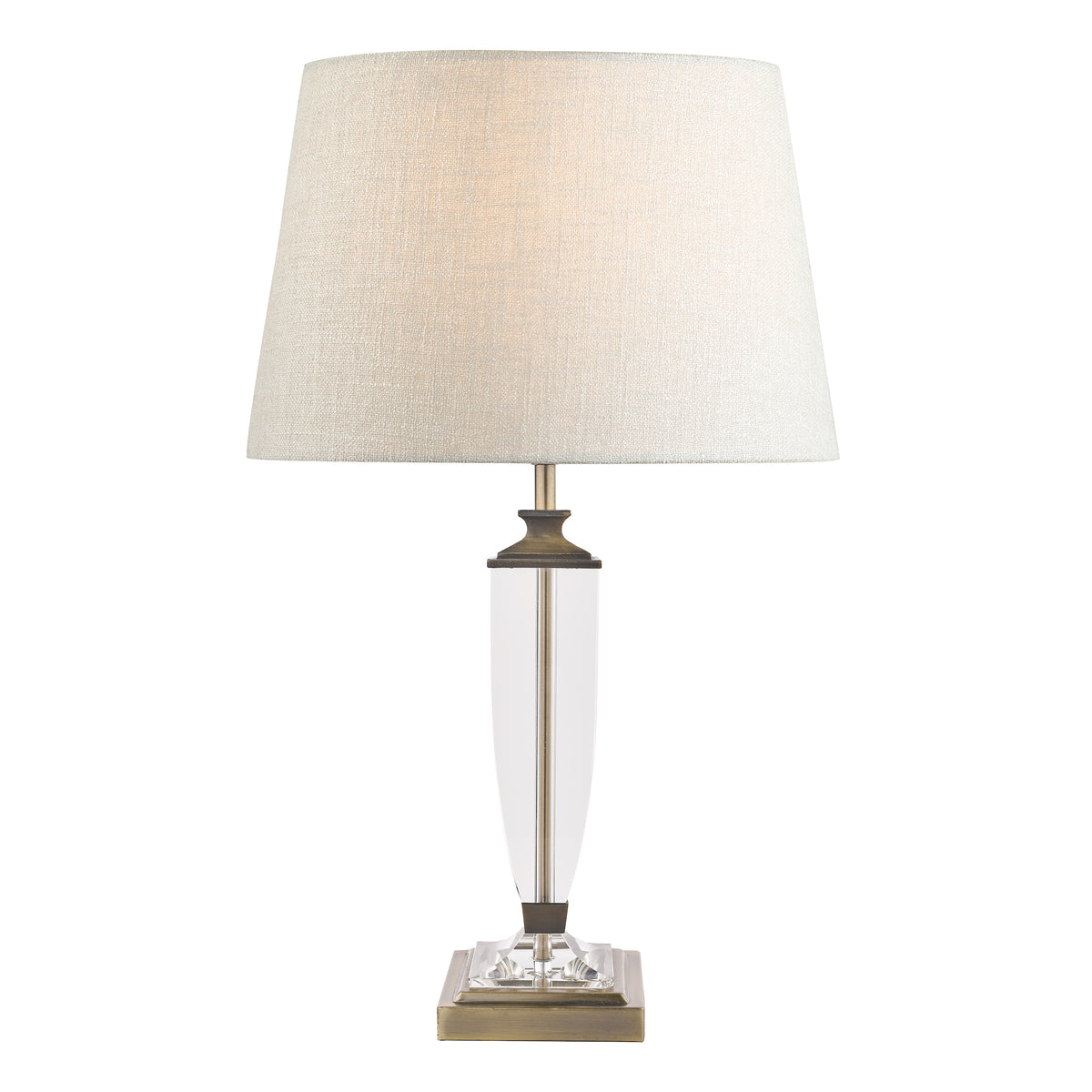 Laura Ashley LA3553066-Q Carson Medium Table Lamp Base Antique Brass