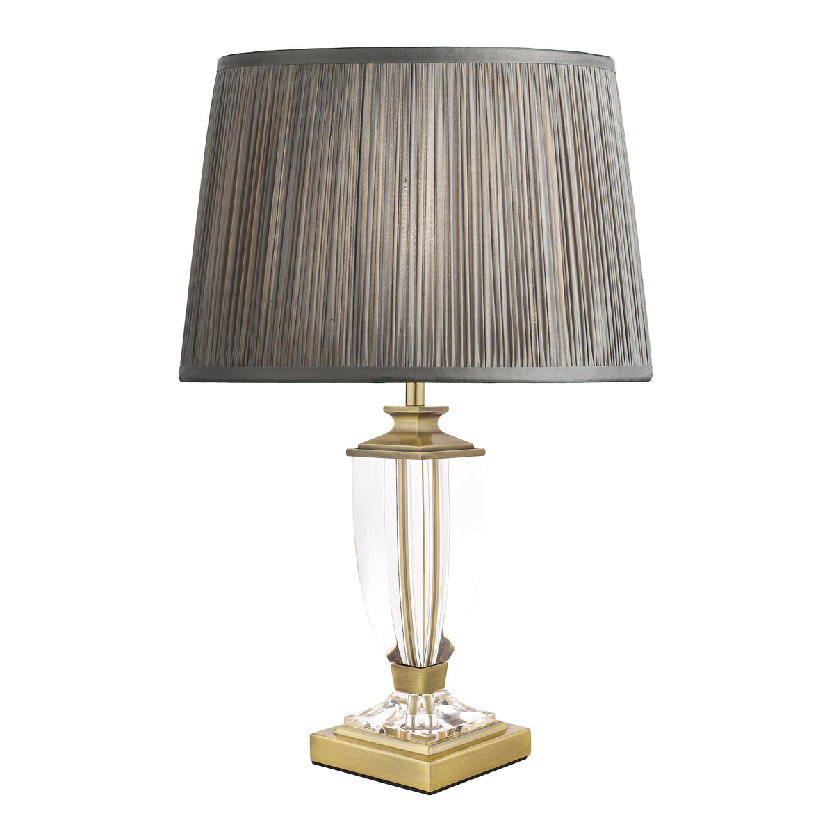 Laura Ashley LA3688771-Q Carson Small Table Lamp Base Antique Brass