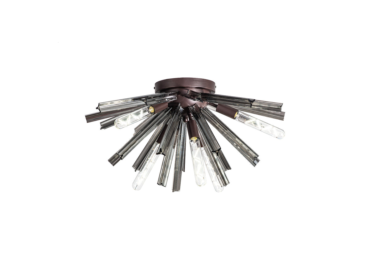 Dietrich 6 Light E14, Semi Flush  EM1058-HSA