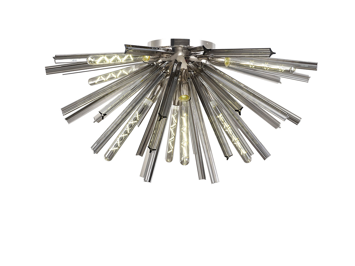 Dietrich 8 Light E27, Semi Flush  EM4058-HSA