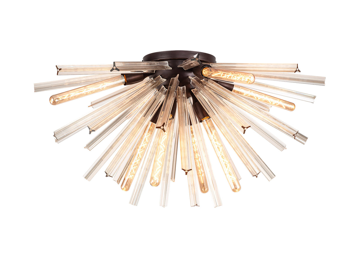 Dietrich 8 Light E27, Semi Flush EM8058-HSA