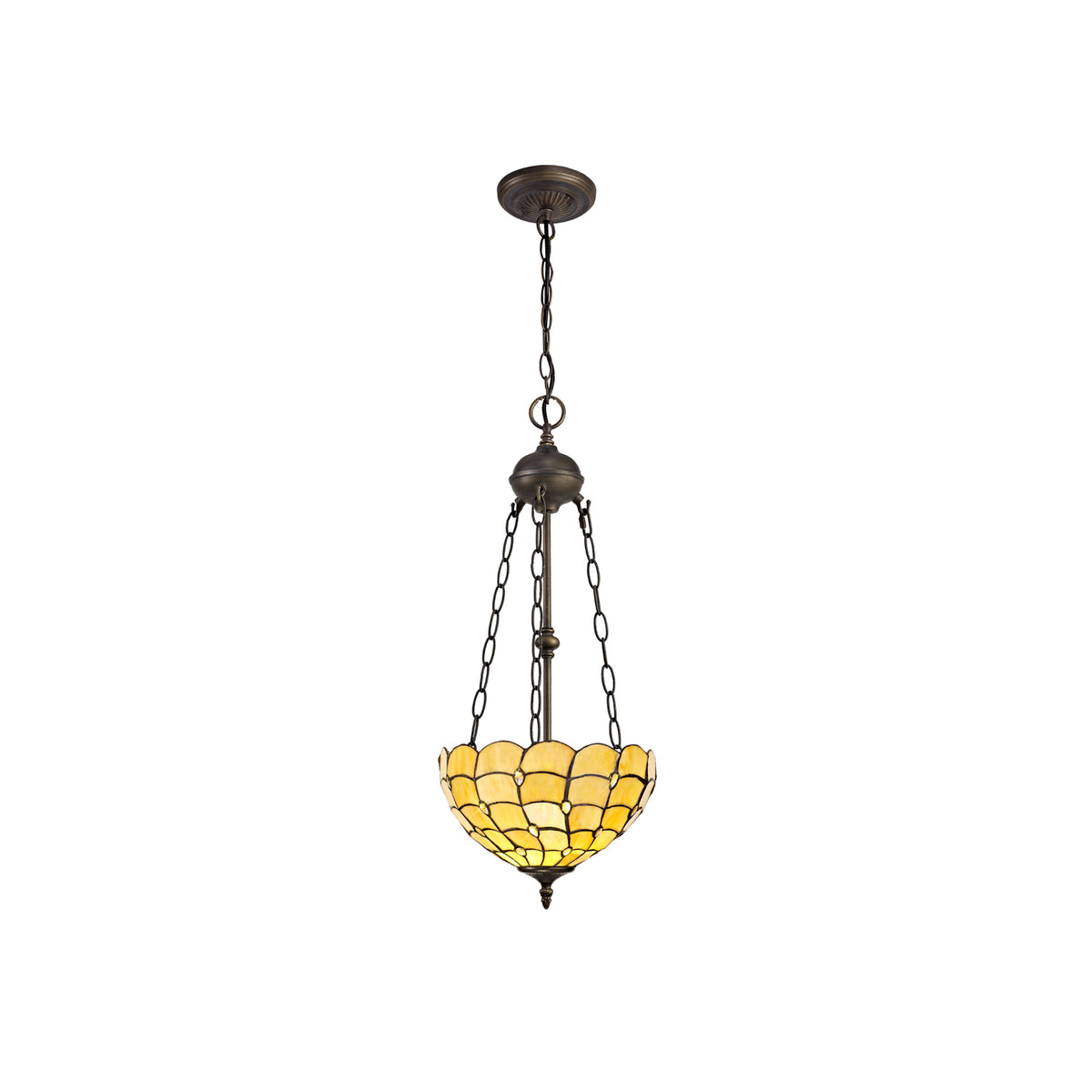 Dunaway 2 Light Uplighter Pendant EM2400-KHSA