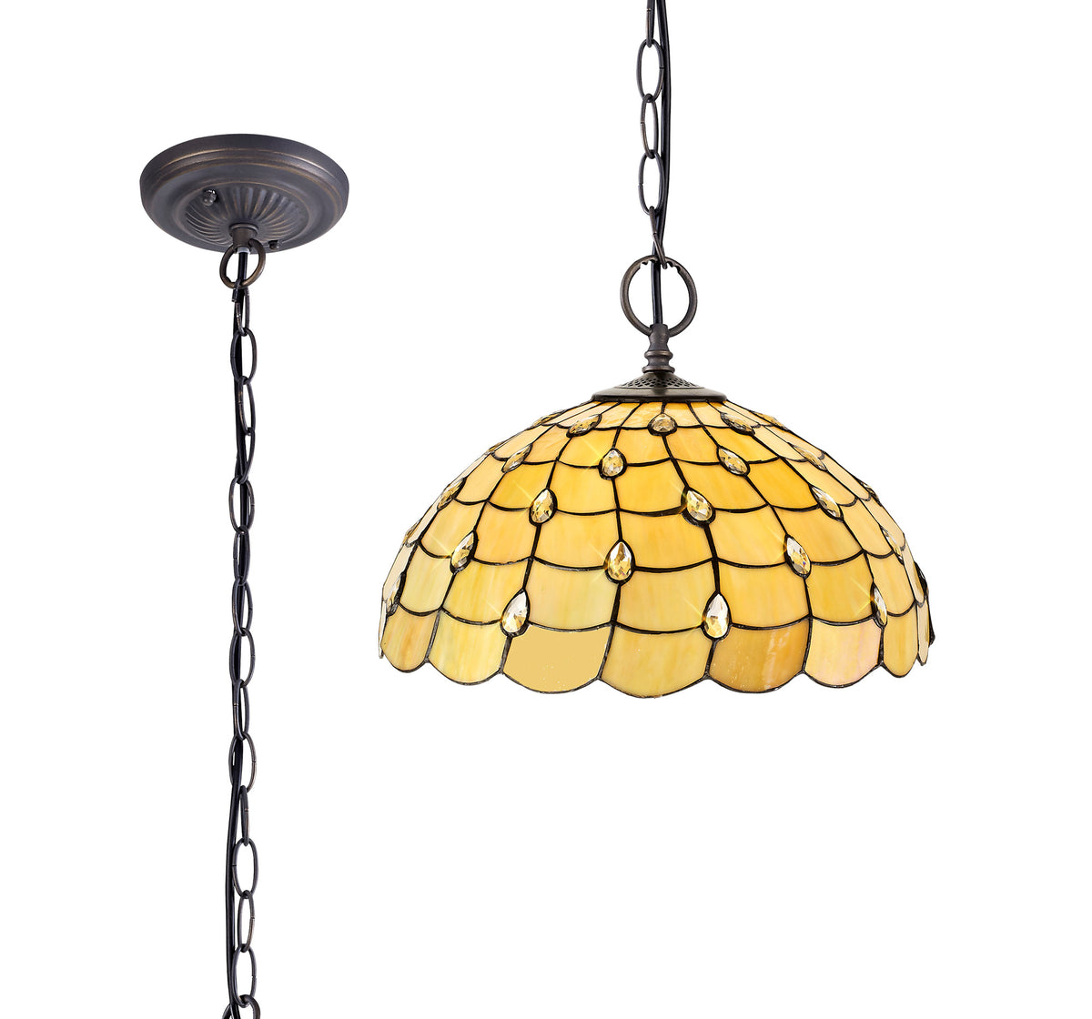 Dunaway 2 Light Downlighter Pendant EM7500-KHSA