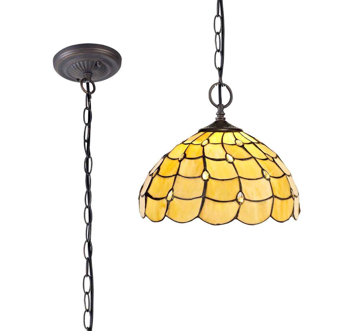 Dunaway 2 Light Downlighter Pendant  EM8300-KHSA