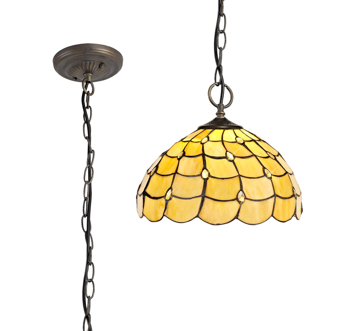 Dunaway 3 Light Downlighter Pendant EM9300-KHSA