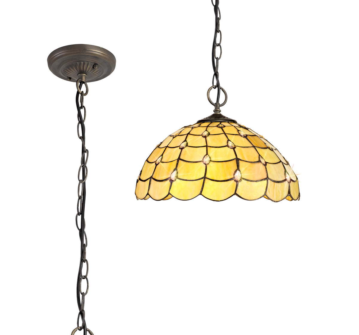 Dunaway 3 Light Downlighter Pendant  EM9400-KHSA
