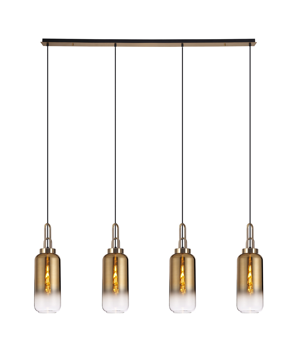 Aniston Linear 4 Light Pendant EM0360-KHSA