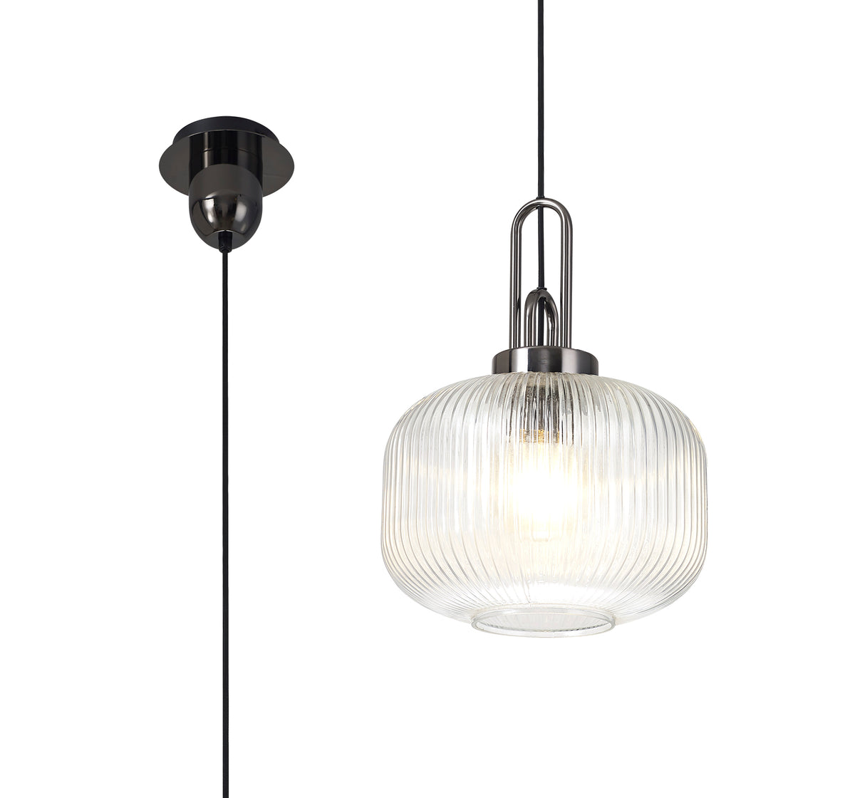 Aniston 1 Light Pendant  EM0550-KHSA