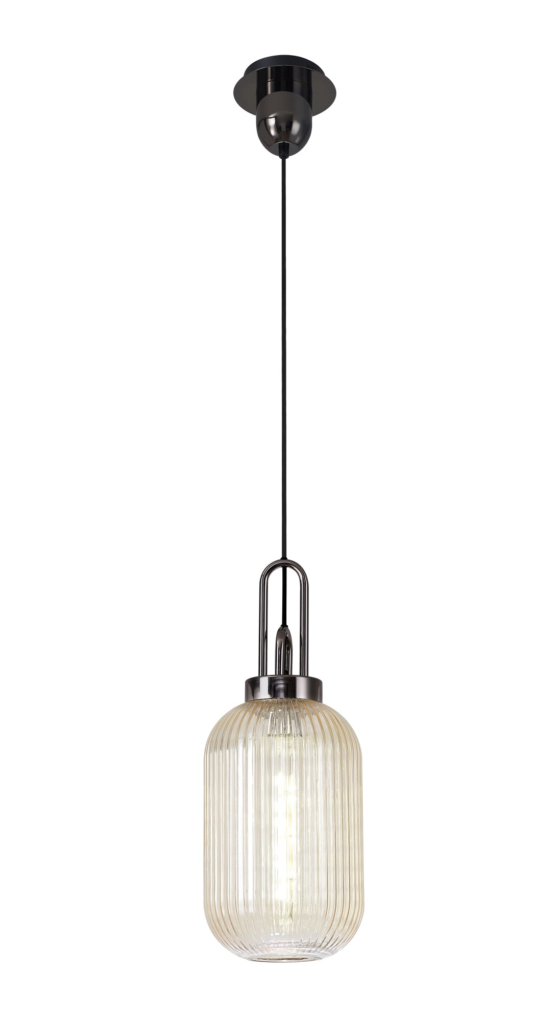 Aniston 1 Light Pendant   EM5550-KHSA