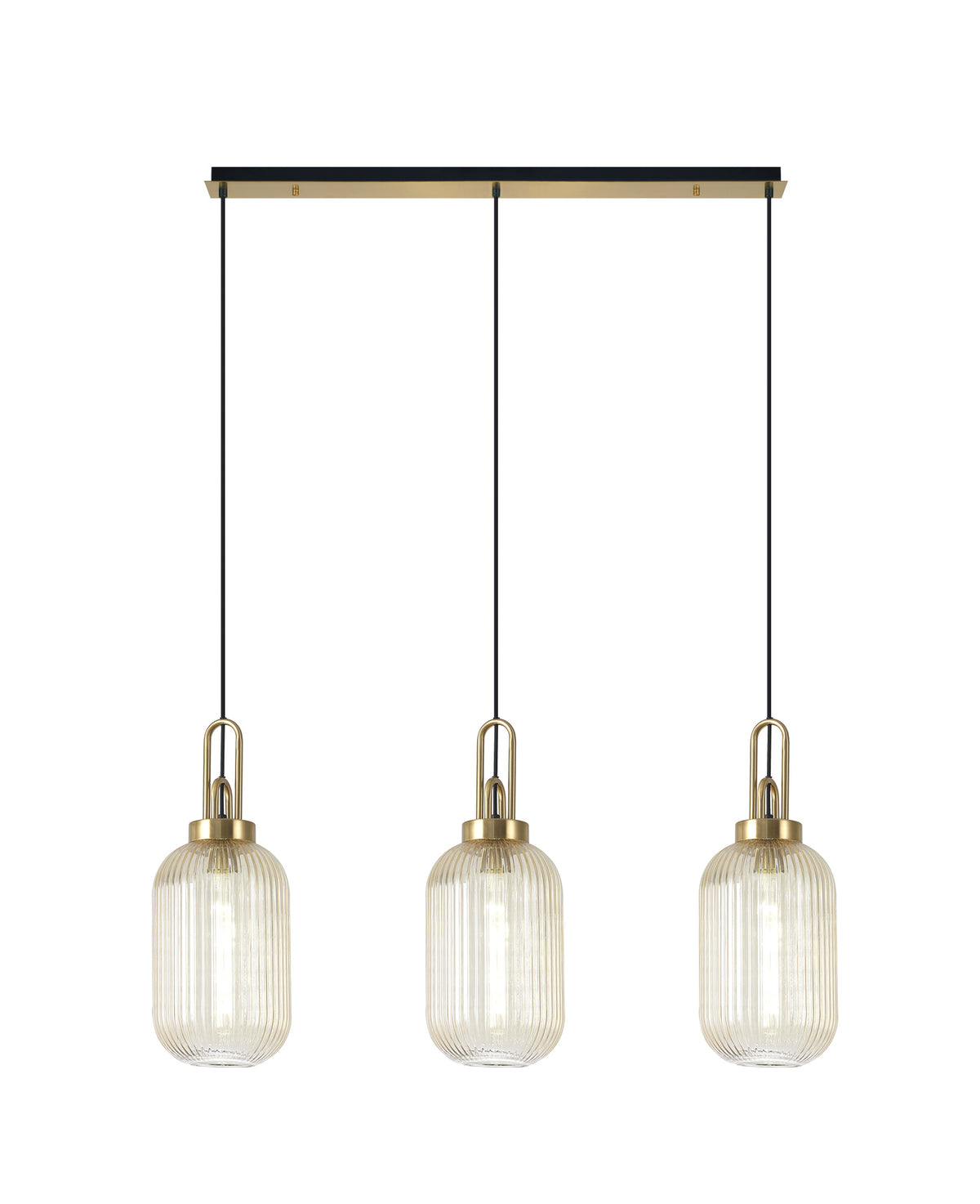 Aniston EM6160-KHSA Linear 3 Light Pendant