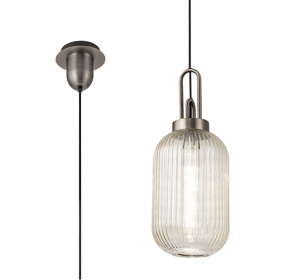 Aniston 1 Light Pendant EM7750-KHSA