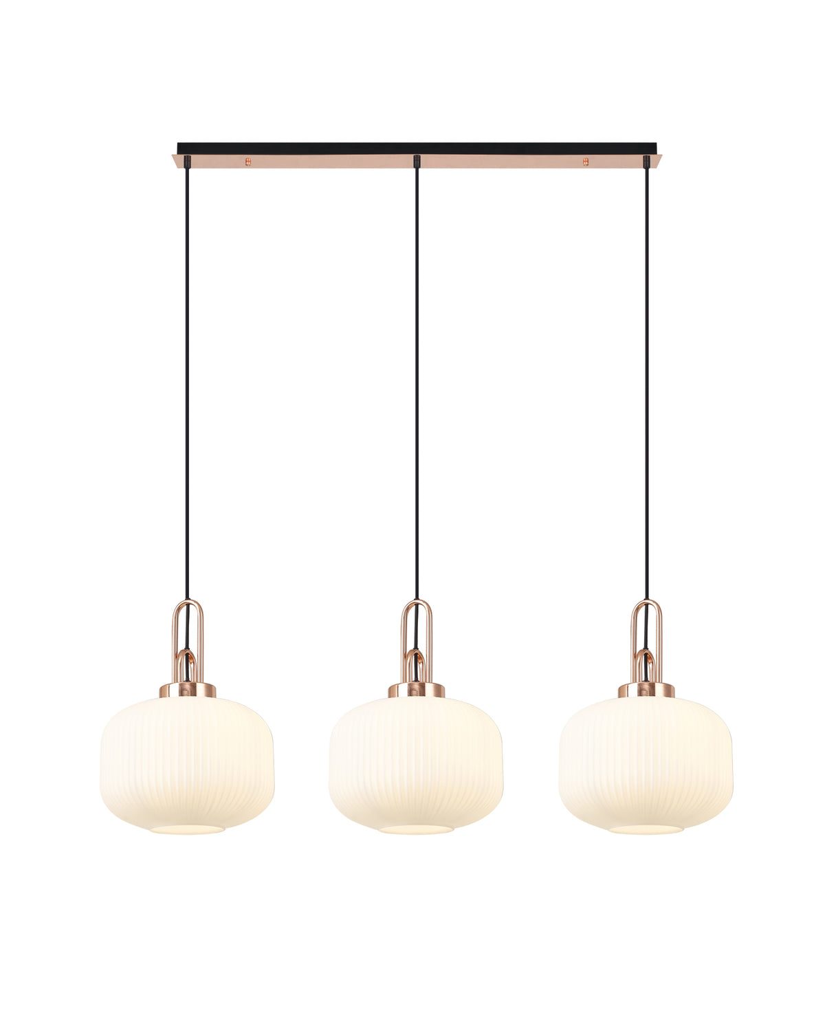 Aniston EM7950-KHSA Linear 3 Light Pendant