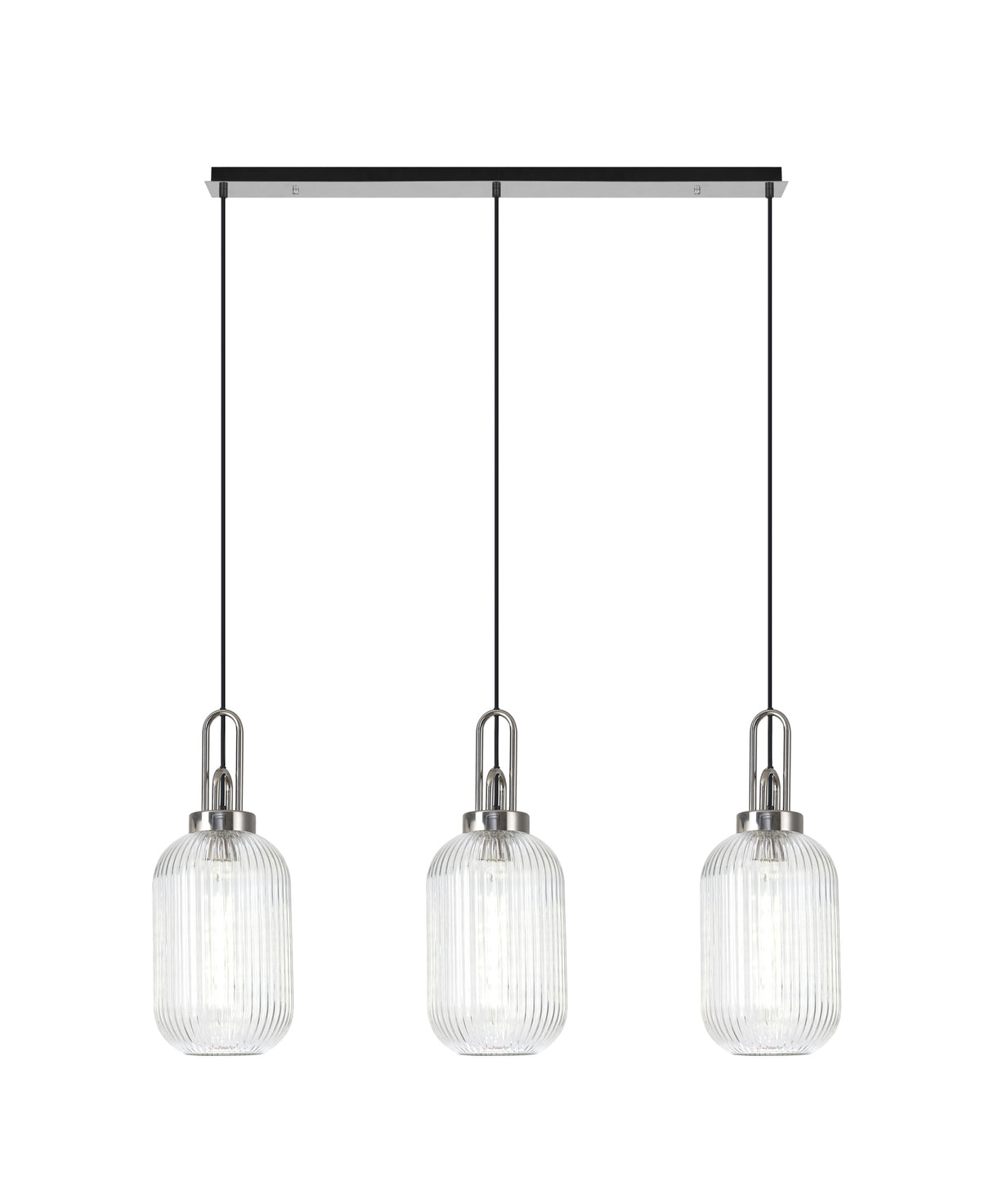 Aniston EM8850-KHSA Linear 3 Light Pendant