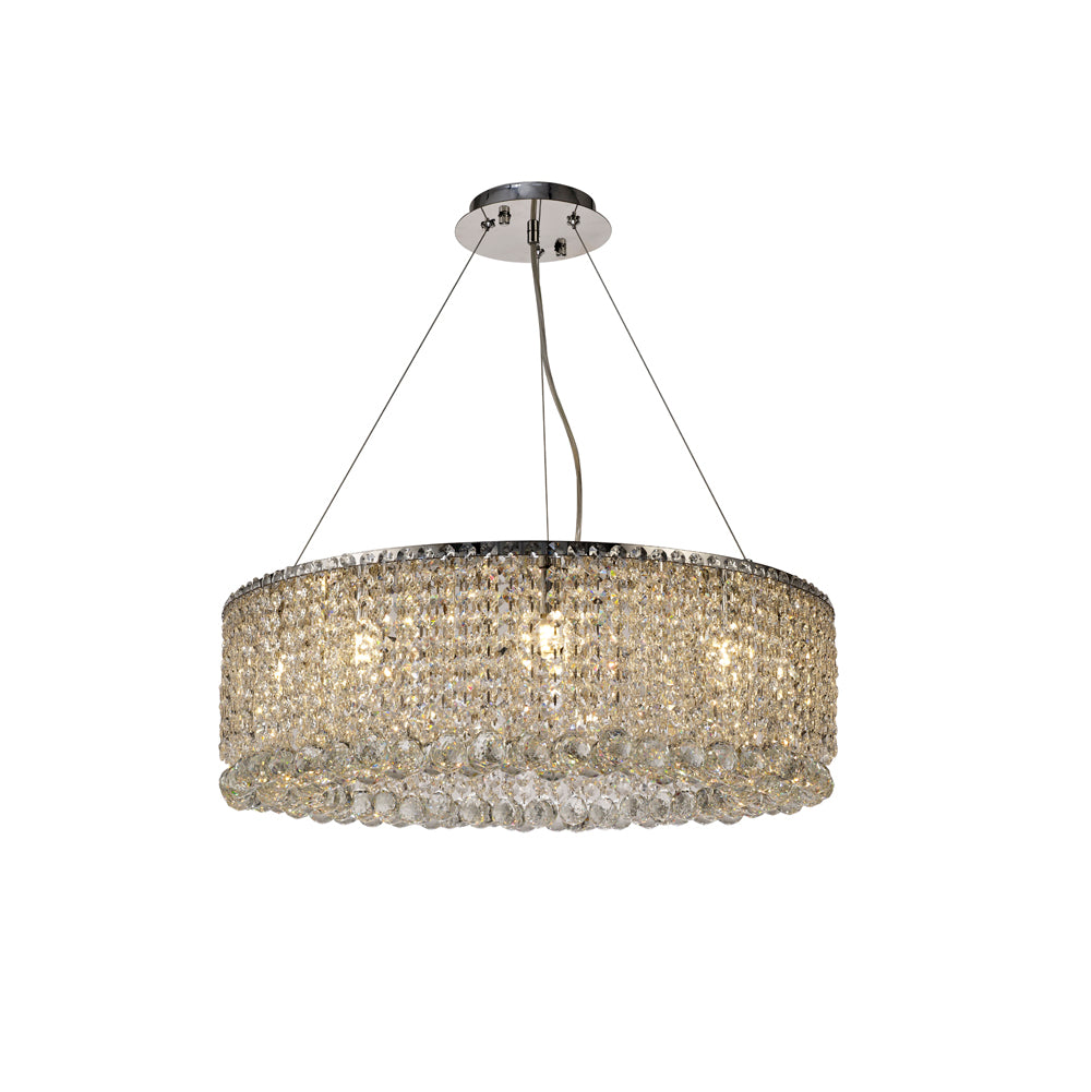 Diyas IL31730 Empire 9 Light ROUND Pendant