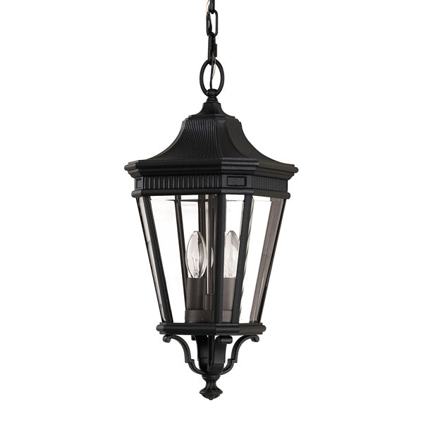 Elstead FE/COTSLN8/M BK Feiss Cotswold Lane Chain Lantern Black