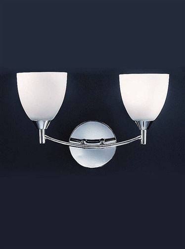 Franklite FL2087/2 Emmy Wall Light Chrome